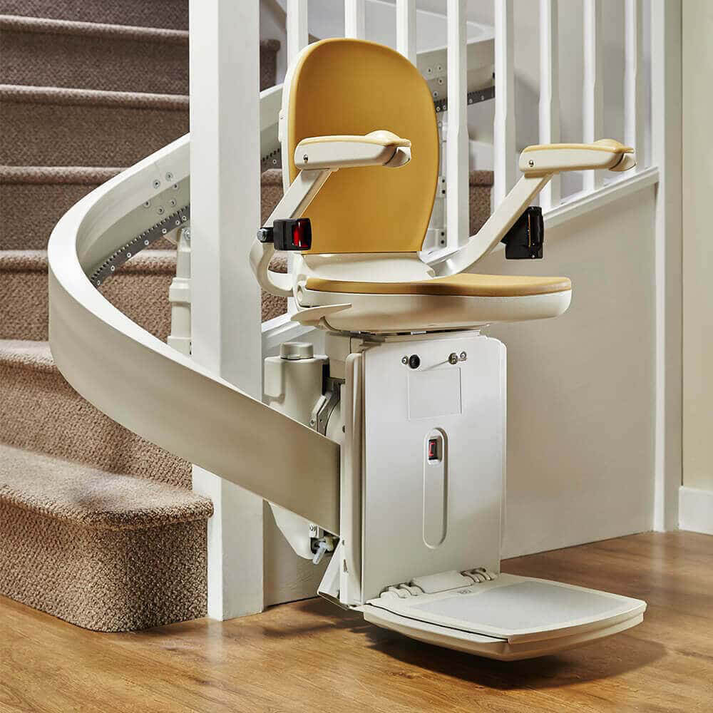 Extremely Versatile Curved Stairlifts | Love Mobility